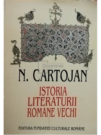 Istoria literaturii romane vechi