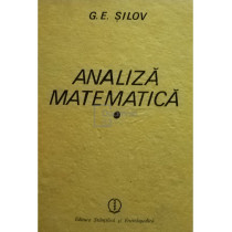 Analiza matematica, vol. I