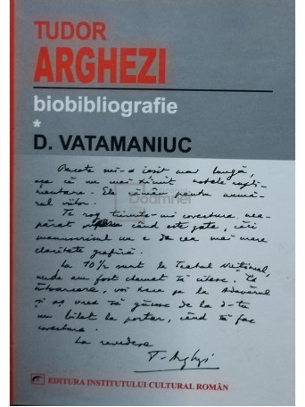 Tudor Arghezi - Biobibliografie, vol. 1