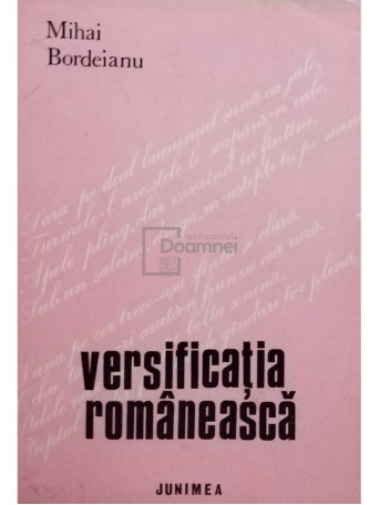 Versificatia romaneasca