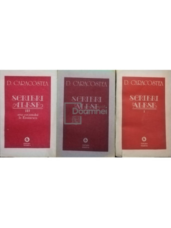 Scrieri alese, 3 vol.