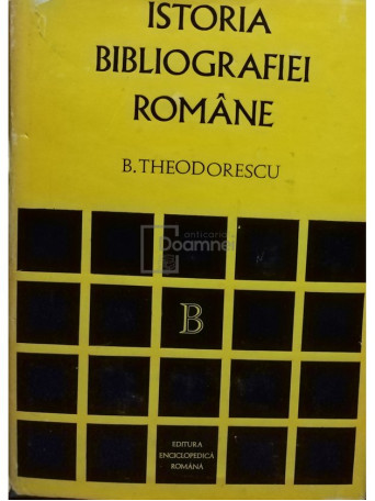 Istoria bibliografiei romane