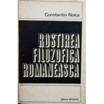 Rostirea filozofica romaneasca