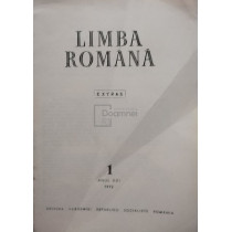 Limba romana, vol. 1, anul XXI (semnata)