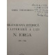 Bibliografia istorica si literara a lui N. Iorga (semnata)