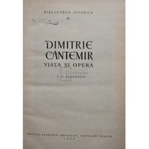 Dimitrie Cantemir - Viata si opera