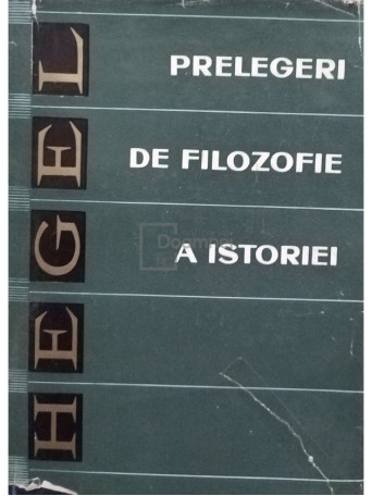 Prelegeri de filozofie a istoriei