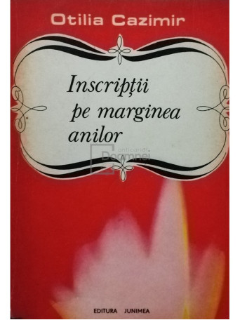 Inscriptii pe marginea anilor