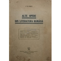 Alte opere din literatura romana