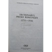 Dictionarul presei romanesti (1731 - 1918)