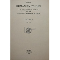 Rumanian studies, vol. V