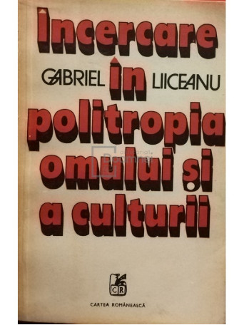 Incercare in politropia omului si a culturii