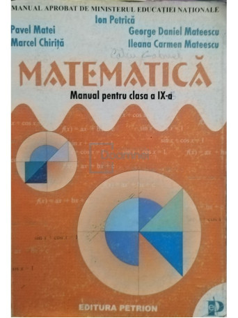 Matematica - Manual pentru clasa a IX-a