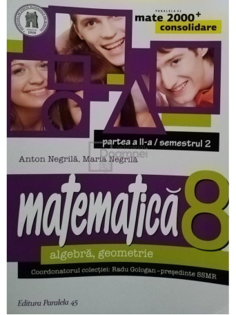 Matematica clasa a VIII-a, partea II / semestrul 2