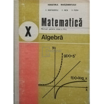 Matematica - Manual pentru clasa a X-a, algebra