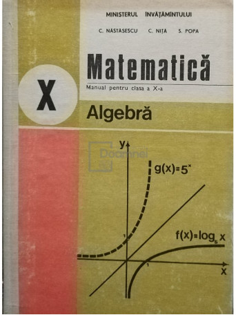 Matematica - Manual pentru clasa a X-a, algebra