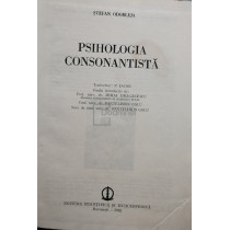 Psihologia consonantista