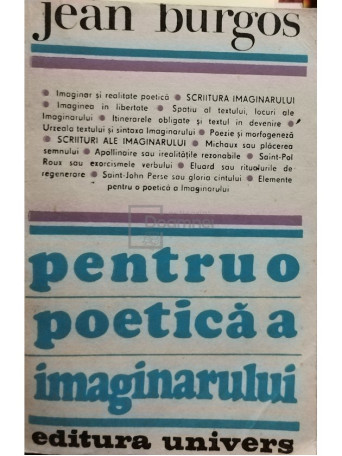 Pentru o poetica a imaginarului