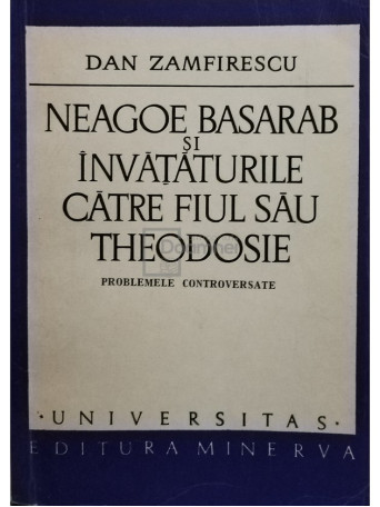 Neagoe Basarab si invataturile catre fiul sau Theodosie