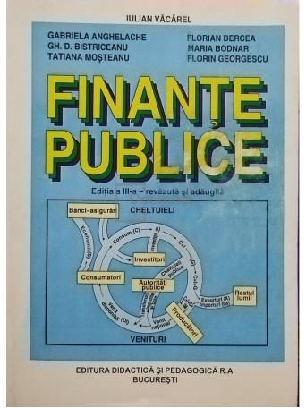 Iulian Vacarel - Finante publice, editia a III-a - 2001 - Brosata