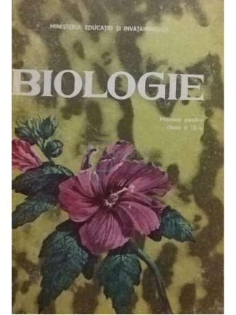 Biologie - Manual pentru clasa a IX-a