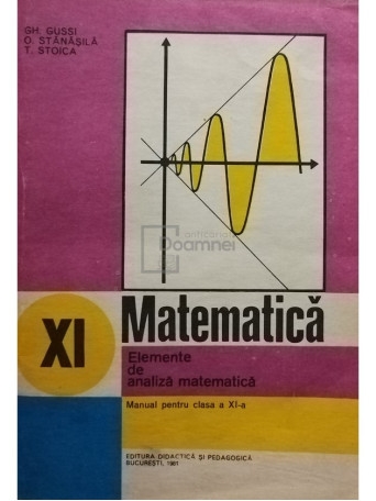 Matematica - Manual pentru clasa a XI-a