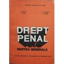 Drept penal, partea generala