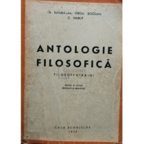 Antologie filosofica. Filosofi straini