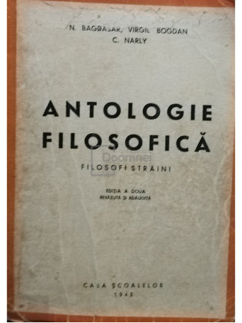 Antologie filosofica. Filosofi straini