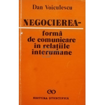 Negocierea - forma de comunicare in relatiile interumane