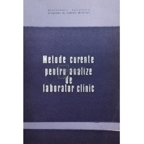 Metode curente pentru analize de laborator clinic