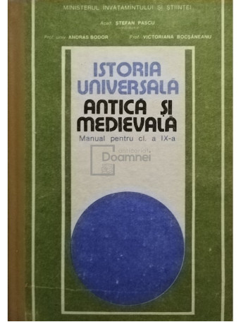 Istoria universala antica si medievala