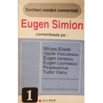 Eugen Simion comenteaza