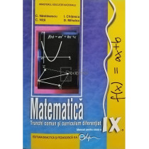 Matematica - Trunchi comun si curriculum diferentiat - Manual pentru clas aa IX-a