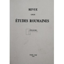 Revue des etudes roumaines, XVII - XVIII