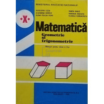 Matematica - Geometrie si trigonometrie - Manual pentru clasa a X-a