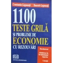 1100 teste grila si probleme de economie cu rezolvari