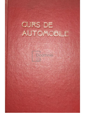 Curs de automobile (prezinta hasurari)