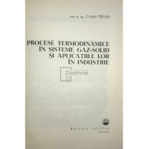 Procese termodinamice in sisteme gaz-solid si aplicatiile lor in industrie (dedicatie)