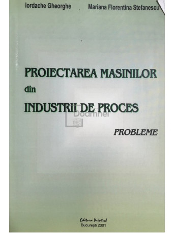 Proiectarea masinilor din industrii de proces