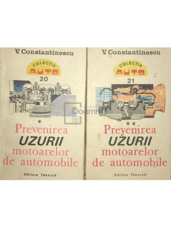 Prevenirea uzurii motoarelor de automobile, 2 vol.