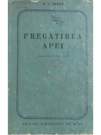 Pregatirea apei