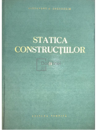 Statica constructiilor, vol. 2