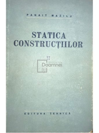 Statica constructiilor, vol. 2