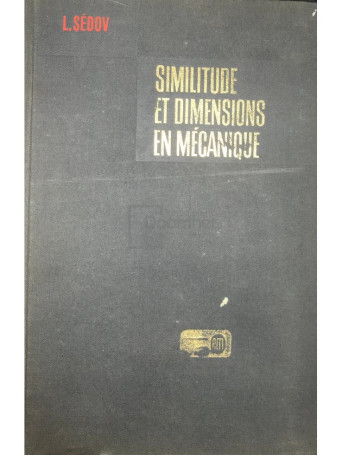 Similitude et dimensions en mecanique