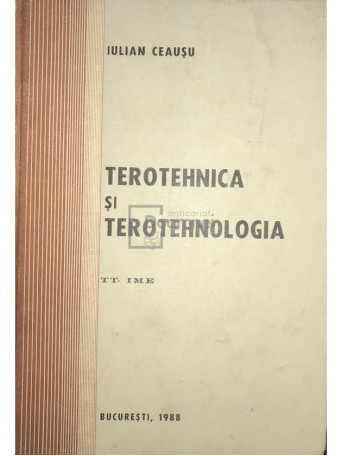 Terotehnica si terotehnologia