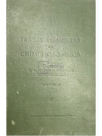 Tratat elementar de chimie organica, vol. 2