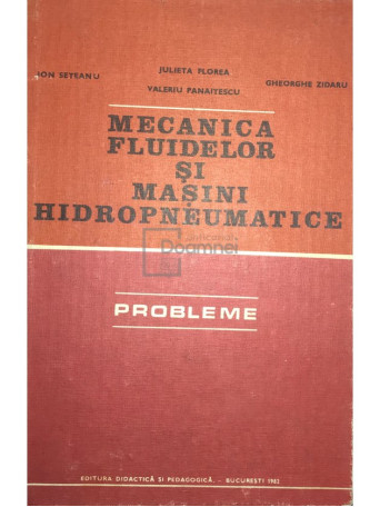 Mecanica fluidelor si masini hidropneumatice. Probleme