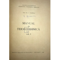 Manual de termotehnica, vol. 1