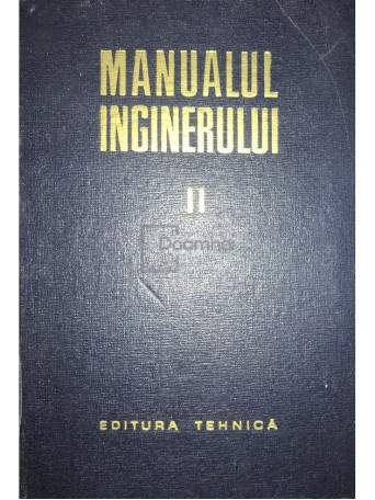 Gh. Buzdugan - Manualul inginerului, vol. 2 - 1966 - Cartonata